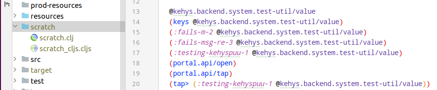 Scratch directory in IntelliJ IDEA