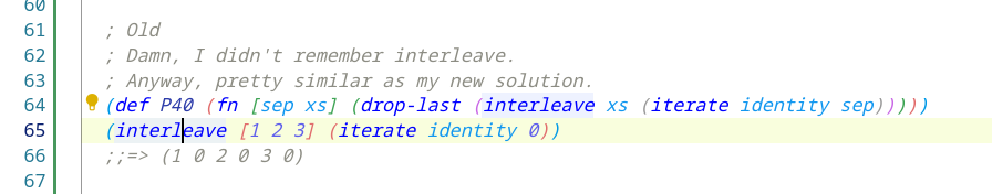 Show documentation - click